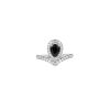 Bague Chaumet Joséphine Aigrette en or blanc, spinelle et diamants - 360 thumbnail