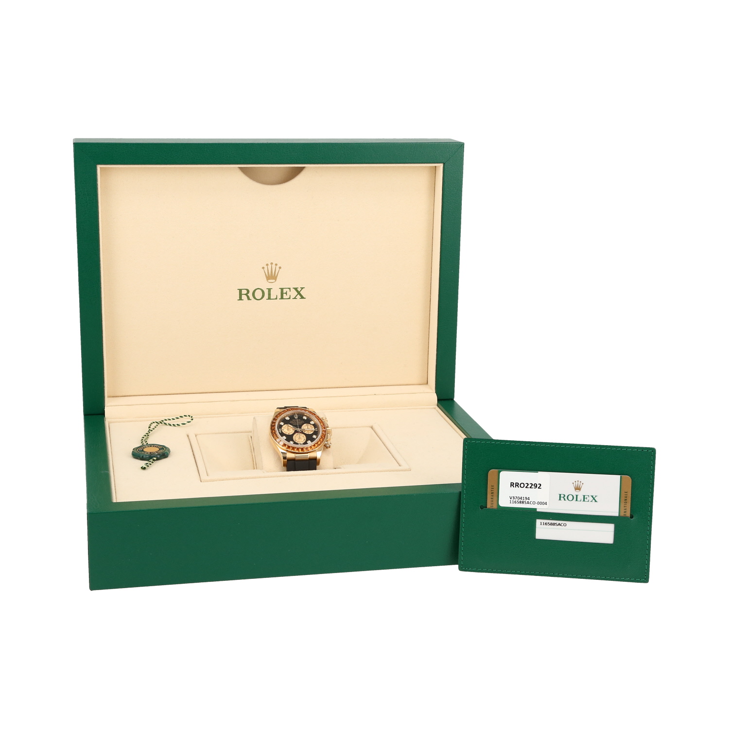 Rolex Daytona Automatique  in yellow gold Ref: Rolex - 116588SACO  Circa 2019