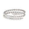 Bracelet Bulgari Serpenti Viper grand modèle en or blanc et diamants - 00pp thumbnail