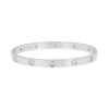 Bracelet Cartier Love 10 diamants en or blanc et diamants, taille 19 - 00pp thumbnail