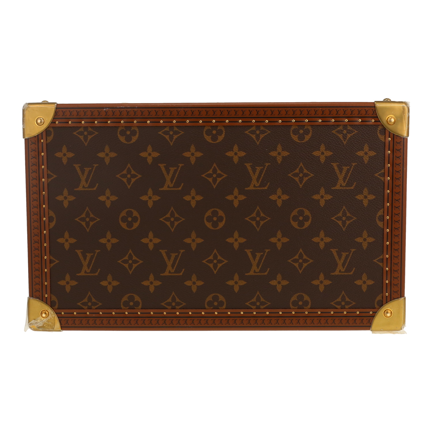 Vanity Louis Vuitton  Boîte à Pharmacie en lona Monogram marrón y fibra vulcanizada - Detail D1