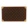 Louis Vuitton  Boîte à Pharmacie vanity case  in brown monogram canvas  and lozine (vulcanised fibre) - Detail D1 thumbnail