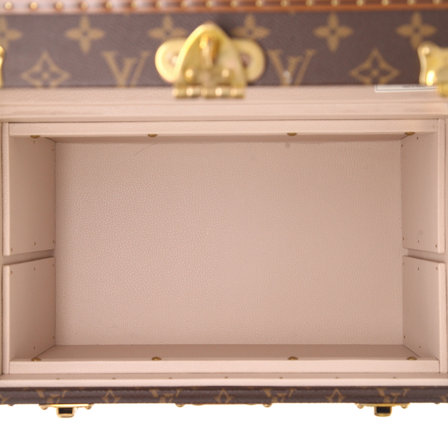 Beauty Louis Vuitton  Boîte à Pharmacie in tela monogram marrone e losine - Detail D4