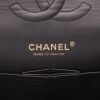 Chanel  Timeless Classic handbag  in black quilted grained leather - Detail D2 thumbnail