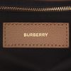 Borsa Burberry   in pelle marrone e tela con stampa a motivo rigato - Detail D2 thumbnail