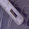 Hermès  Kelly 32 cm handbag  in Bleu Abysse alligator - Detail D4 thumbnail