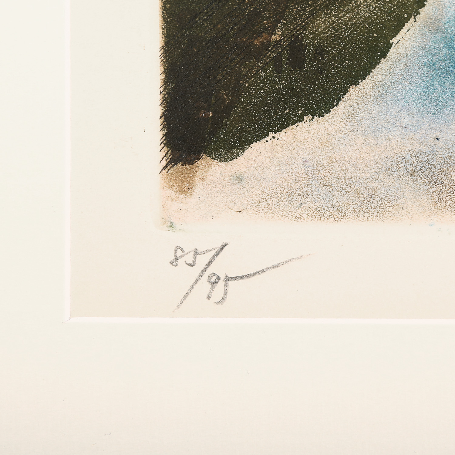 Zao Wou-Ki (1920-2013), Sans titre - 1974 - Detail D3