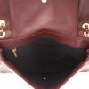 Chanel  Mademoiselle handbag  in burgundy quilted leather - Detail D3 thumbnail