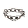 David Yurman Madison bracelet in silver and diamonds - 00pp thumbnail