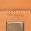 Sac de voyage Hermès  Haut à Courroies en cuir marron - Detail D2 thumbnail