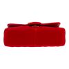 Borsa a tracolla Gucci  GG Marmont in velluto rosso - Detail D1 thumbnail