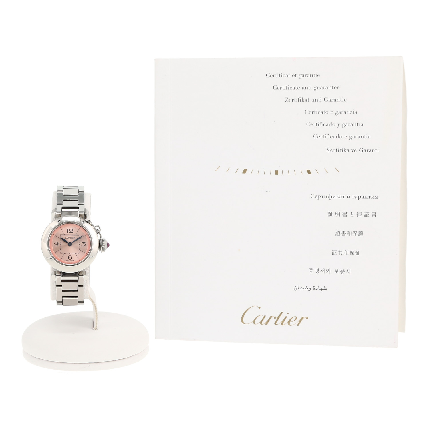 Cartier Miss Pasha  in stainless steel Ref: Cartier - 2973  Circa 2011