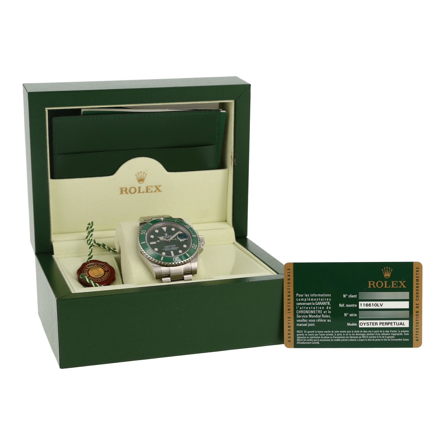 Montre Rolex Submariner Date en acier Ref: Rolex - 116610  Vers 2010 - Detail D2