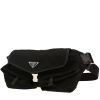 Prada   shoulder bag  in black canvas - 00pp thumbnail