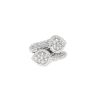 Anello Boucheron Serpent Bohème taglia S in oro bianco e diamanti - 360 thumbnail