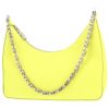 Bolso de mano Givenchy  Moon Cut Out en cuero amarillo - 00pp thumbnail