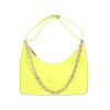 Bolso de mano Givenchy  Moon Cut Out en cuero amarillo - 360 thumbnail