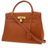 Borsa Hermès  Kelly 32 cm in pelle Courchevel gold - 00pp thumbnail