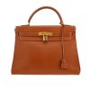 Borsa Hermès  Kelly 32 cm in pelle Courchevel gold - 360 thumbnail