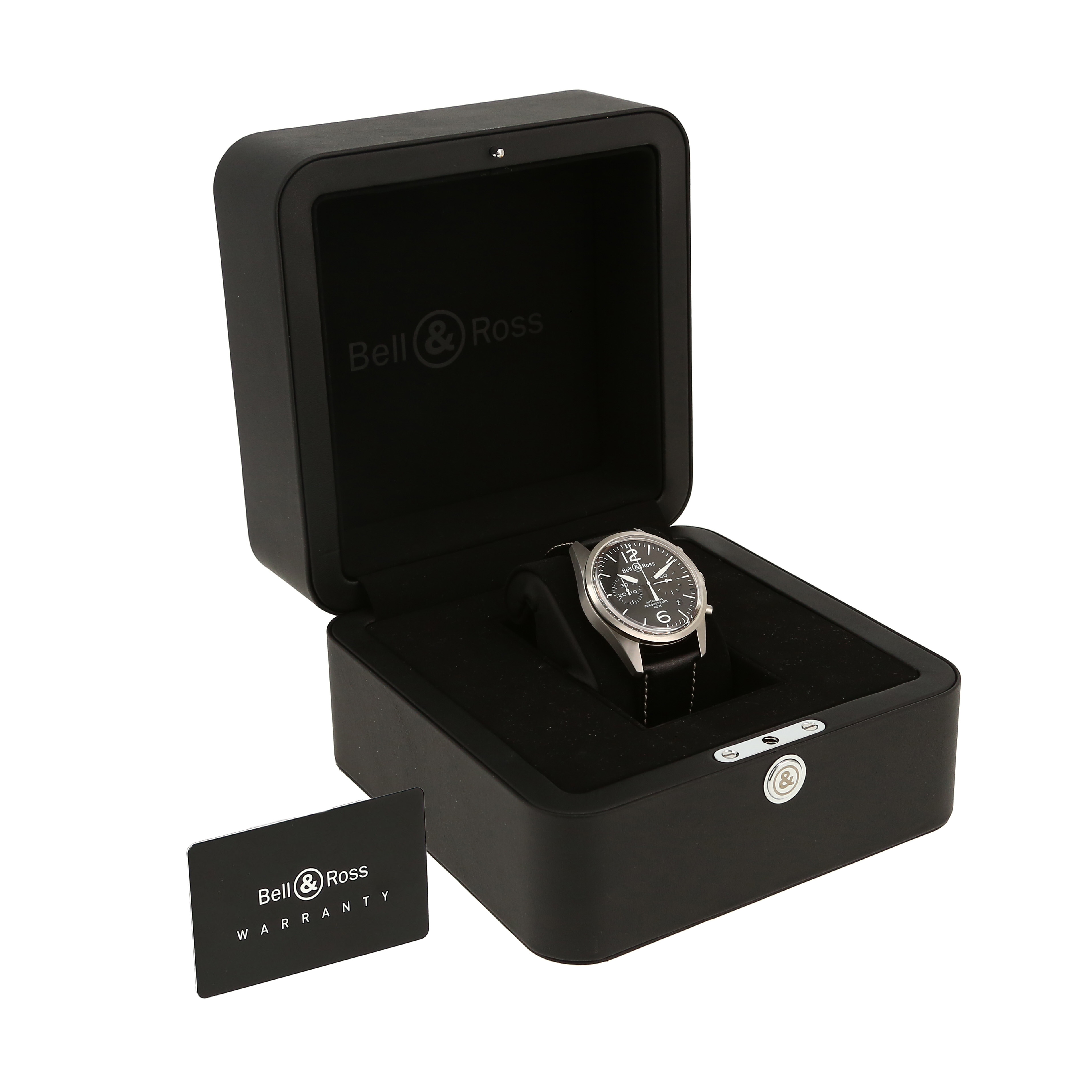 Bell & Ross BR126  in stainless steel Ref: Bell & Ross - BRV126-BL-ST/SCA  Circa 2021