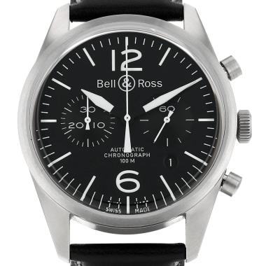 Orologio Bell & Ross BR126 in acciaio Ref: Bell & Ross - BRV126-BL-ST/SCA  Circa 2021