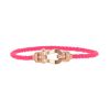 Fred Force 10 medium model bracelet in pink gold and diamonds - 00pp thumbnail