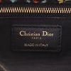 Dior  Dioraddict shoulder bag  in black, yellow and red canvas - Detail D2 thumbnail