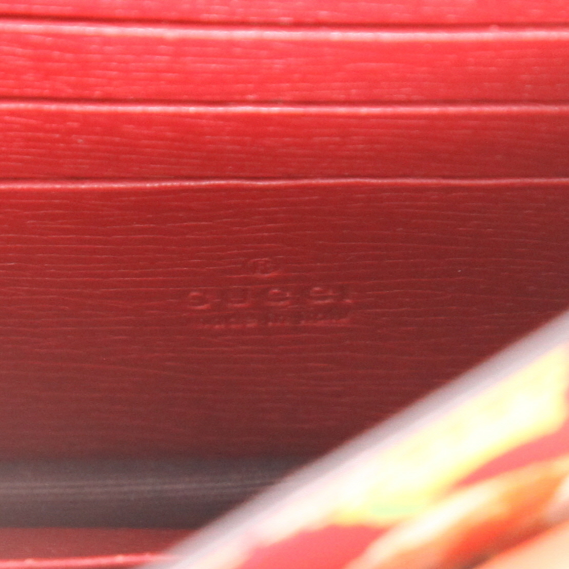 Borsa a tracolla Gucci  Interlocking G in pelle rossa - Detail D2