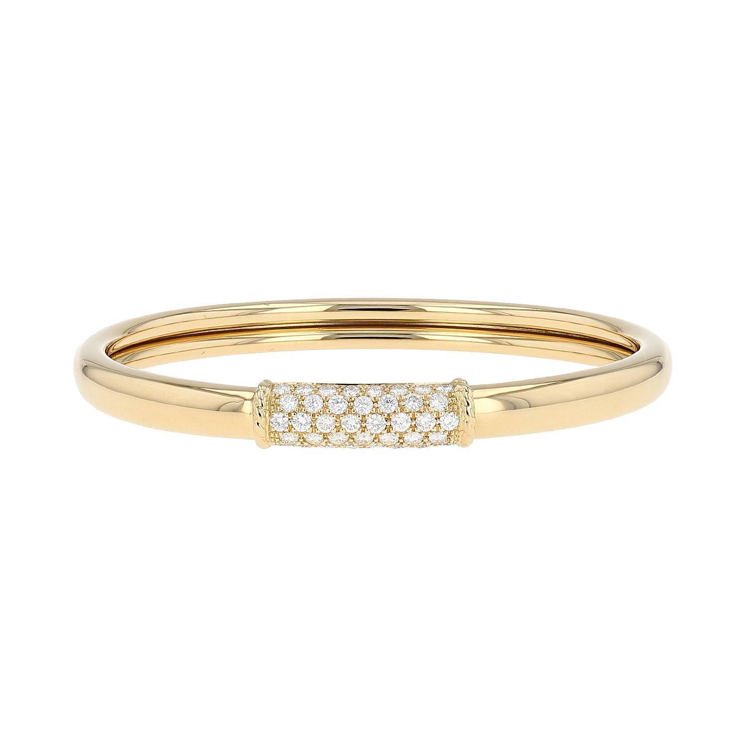 Van Cleef & Arpels Philippine 1990's bracelet in yellow gold and diamonds