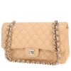Sac à main Chanel  Timeless Classic en cuir grainé matelassé beige - 00pp thumbnail