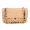 Chanel  Timeless Classic handbag  in beige quilted leather - 360 thumbnail