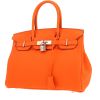 Sac à main Hermès  Birkin 30 cm en cuir togo orange - 00pp thumbnail