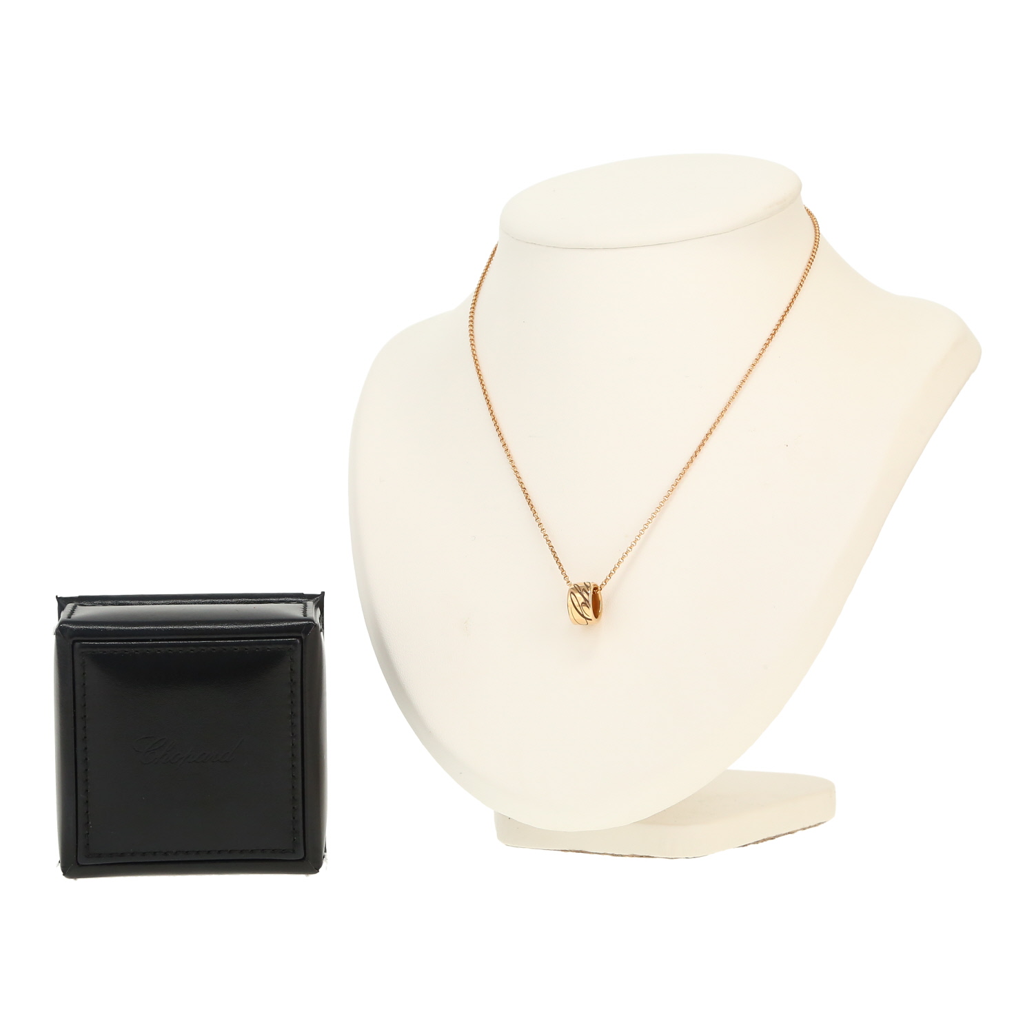 Collier Chopard Chopardissimo en or rose - Detail D2