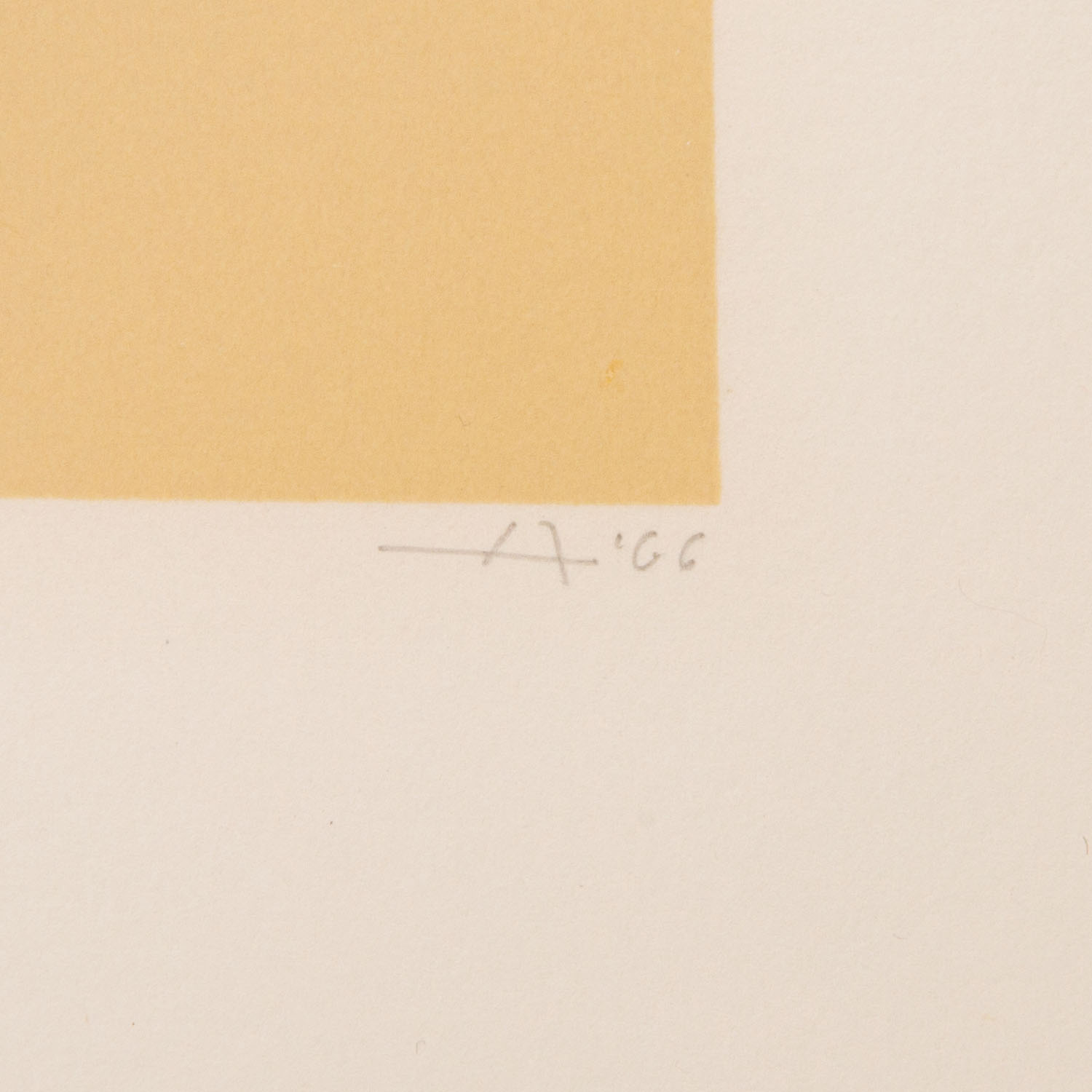 WLS XVI, from White Line Squares (Series II) - 1966