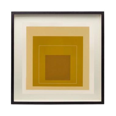 WLS XVI, from White Line Squares (Series II) - 1966
