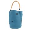 Hermès  Mangeoire handbag  in blue jean togo leather - 00pp thumbnail