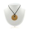 Dinh Van Pi Chinois large model pendant in yellow gold - 360 thumbnail