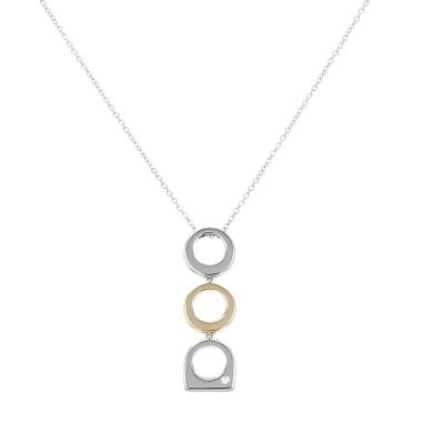 Collier Fred Success en or blanc, or jaune et diamant