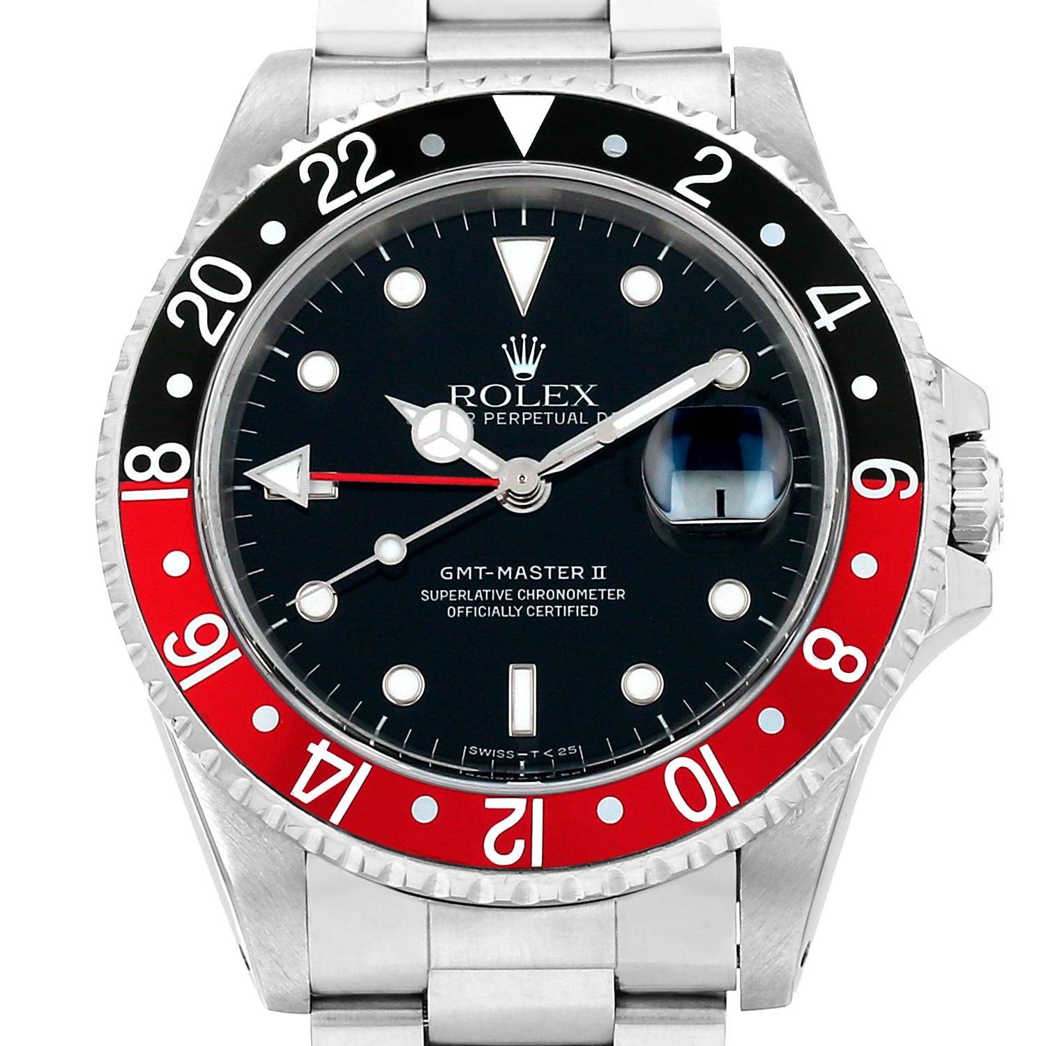 Rolex GMT-Master II in stainless steel Ref: Rolex - 16710 Circa 1991