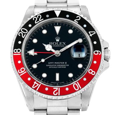 Orologio Rolex GMT-Master II in acciaio Ref: Rolex - 16710  Circa 1991