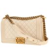 Chanel  Boy handbag  in cream color quilted leather - 00pp thumbnail