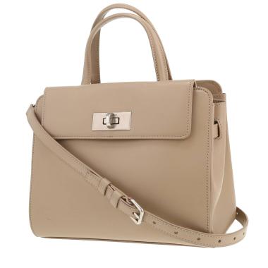 Sac bandoulière Balenciaga   en cuir beige