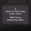 Louis Vuitton  Editions Limitées shoulder bag  in grey Graphite damier canvas  and black leather - Detail D2 thumbnail