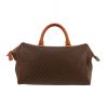 Celine  Vintage handbag  in brown "Triomphe" canvas  and brown leather - 360 thumbnail