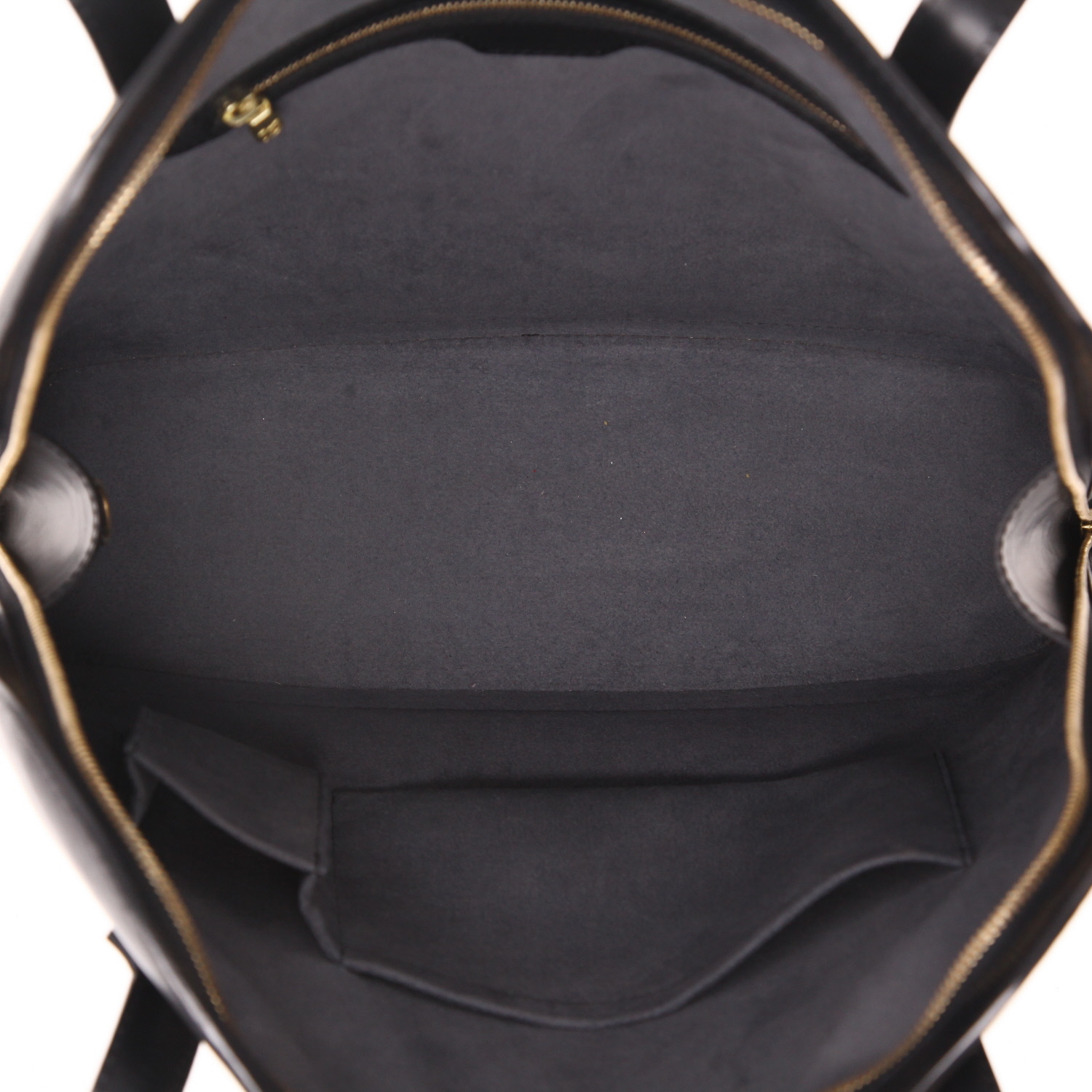 Bolso de mano Louis Vuitton  Lussac en cuero Epi negro - Detail D3