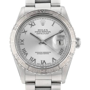 Rolex Datejust Turn O Graph  in stainless steel Ref: 16250 Circa 1980
