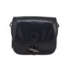 Hermès  Duffle shoulder bag  in navy blue box leather - 360 thumbnail