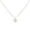 Van Cleef 
Arpels Sweet Alhambra necklace in yellow gold and mother of pearl - 00pp thumbnail