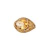 Anello Vintage  in oro giallo e quarzo citrino - 00pp thumbnail