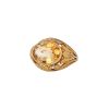 Vintage  ring in yellow gold and citrine - 00pp thumbnail